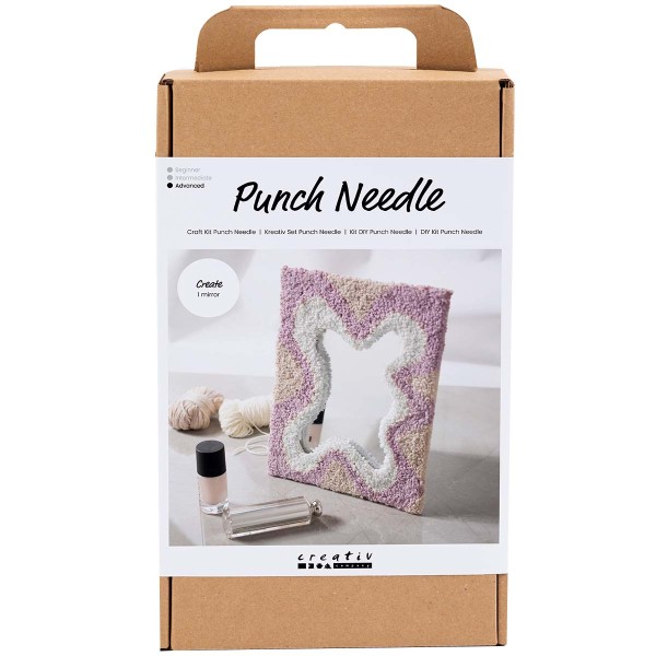 Kit Punch Needle - Miroir DIY - Photo n°1