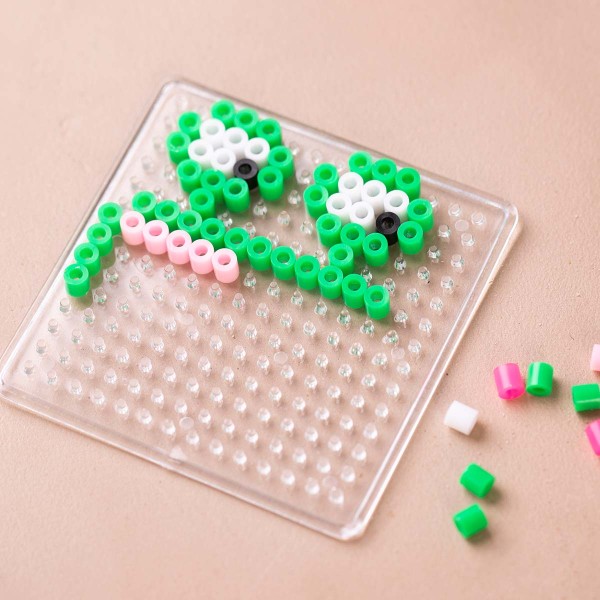Mini kit créatif enfant - Monstres en perles à repasser - 2 pcs - Photo n°5