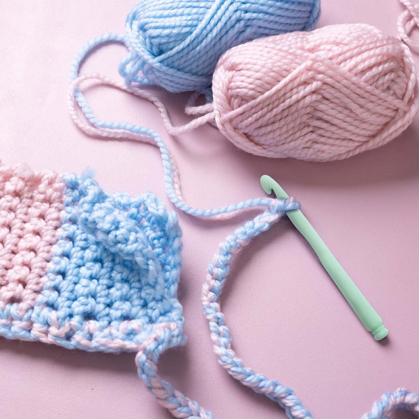 Kit crochet pour enfant - J'apprends à crocheter un sac - 2 pcs - Photo n°3