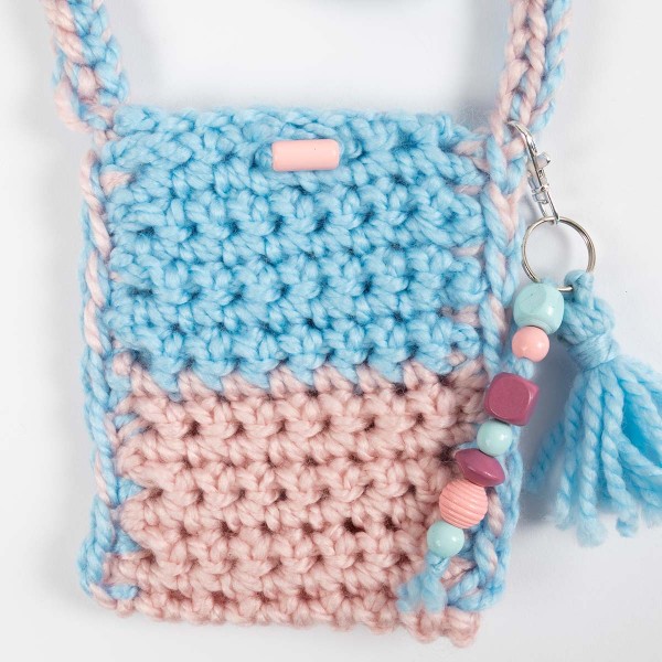Kit crochet pour enfant - J'apprends à crocheter un sac - 2 pcs - Photo n°6