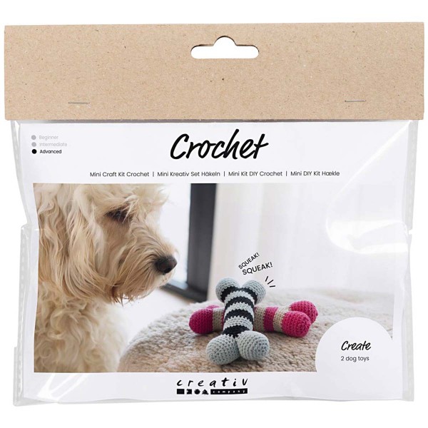 Kit Crochet - Os pour chien - 2 pcs - Photo n°1
