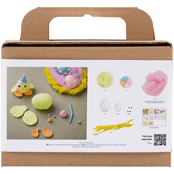 Kit Créatif de Pâques - Poussins en pâte à modeler - Photo n°4