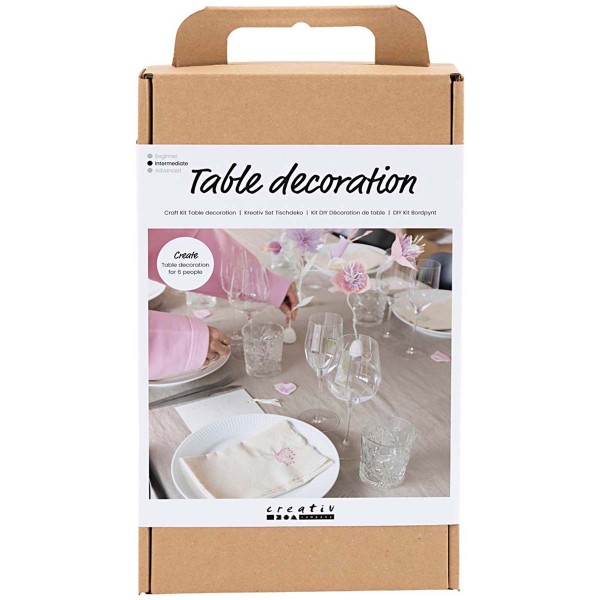 Kit Décoration de table - Pastel - 6 personnes - Photo n°1