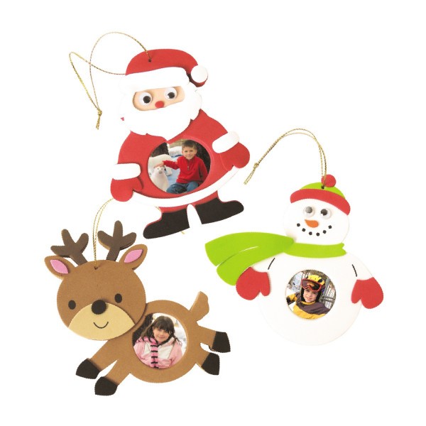 Kit loisirs créatifs - Noël - 24 décorations pour le sapin - Cadre photo - CTOP - Photo n°1