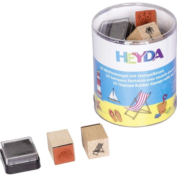 HEYDA - Kit de tampons à motif 