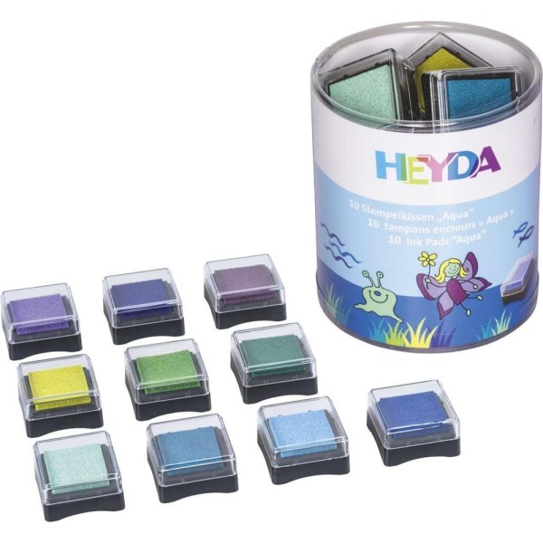 HEYDA - Set de tampons encreurs 