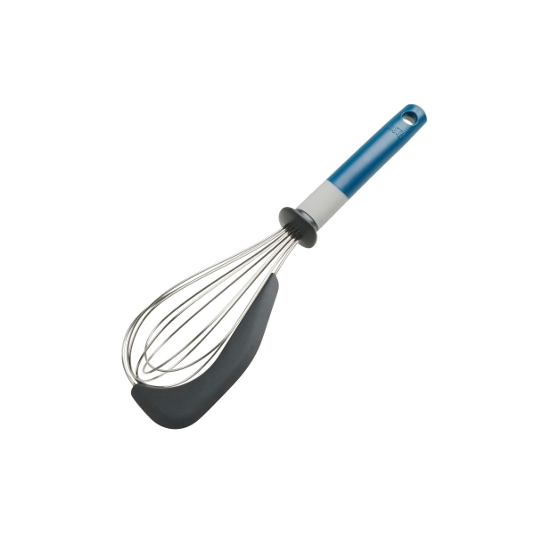 Fouet de cuisine et pâtisserie en inox avec spatule 31,5 cm Tasty Core - Photo n°1