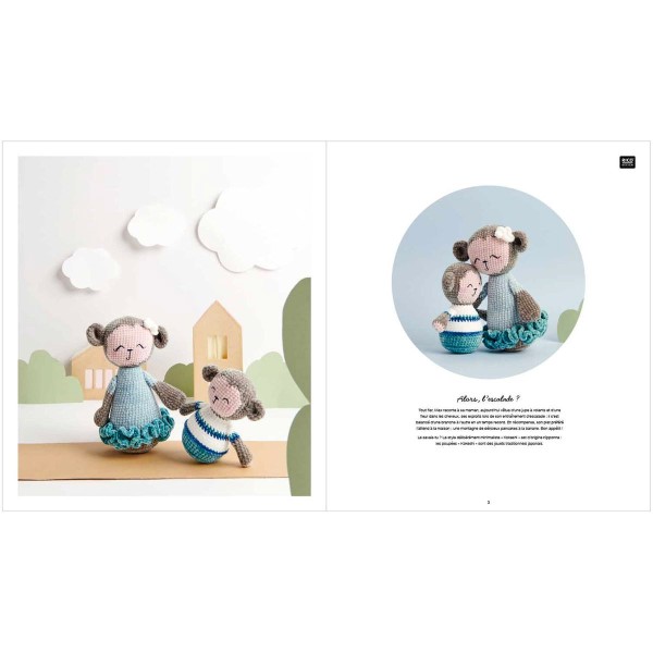Livre crochet Ricorumi - Mini Me Duo Parents-Enfants - 24 pages - Photo n°2