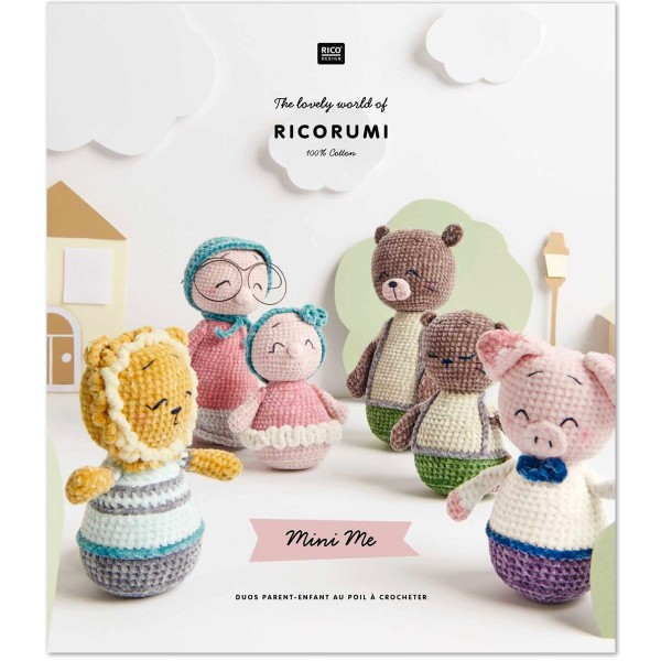 Livre crochet Ricorumi - Mini Me Duo Parents-Enfants - 24 pages - Photo n°1