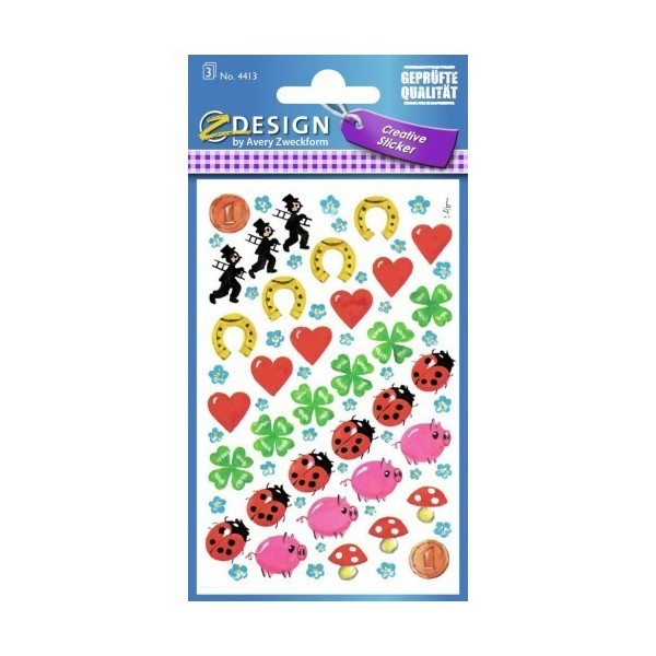 AVERY Zweckform - Stickers Z-Design - Porte-bonheur - Photo n°1