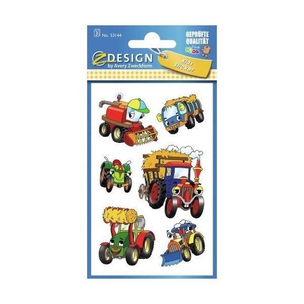AVERY Zweckform - Stickers Z-Design Kids - Tracteur - Photo n°1