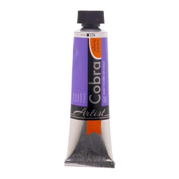 Peinture à l'huile - Cobra - Artist - Violet - 536 - Tube de 40ml - Photo n°1