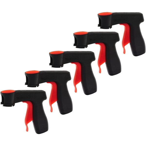 5 pistolets professionnel pour bombe de peinture spray gun SURDISCOUNT - Photo n°1