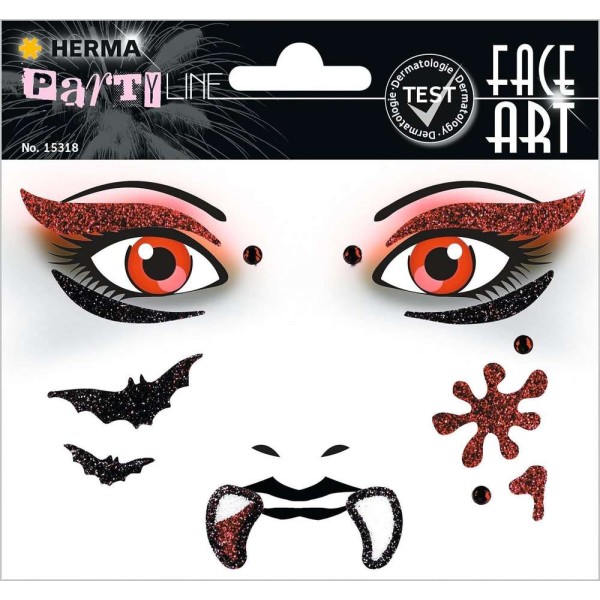 HERMA - Face Art Sticker visage 