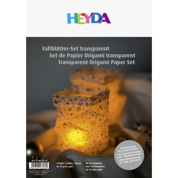 HEYDA - Papier transparent - A4 - 90 g./m² - 