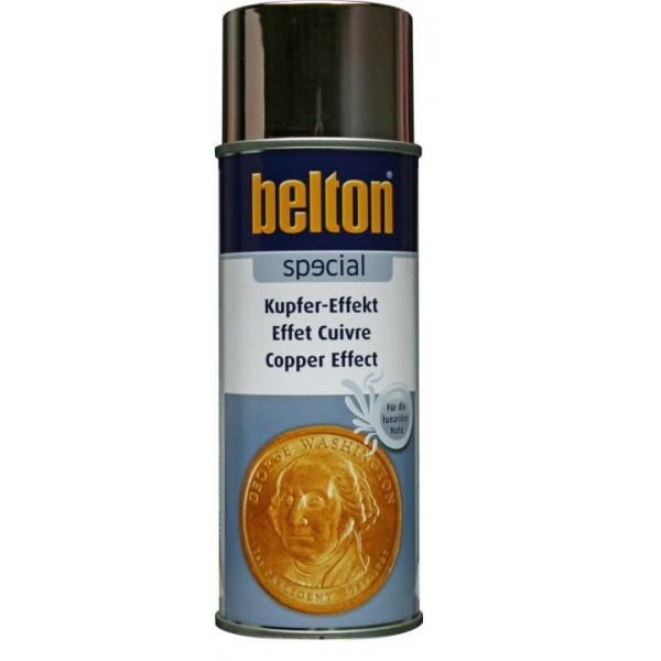 Bombe de peinture Belton effet cuivre brillant 400ml - Photo n°1