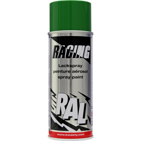 Bombe de peinture carrosserie voiture Racing RAL6002 Vert feuillage 400ml - Photo n°1