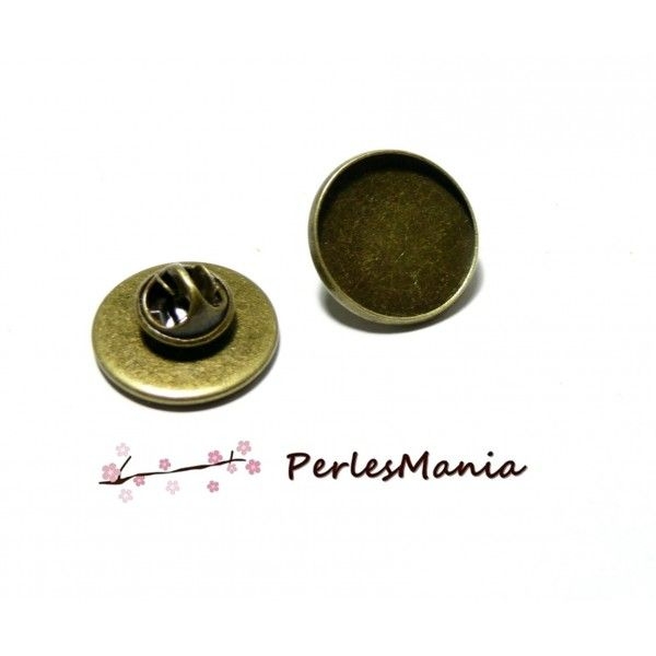 PS1119695 PAX 10 supports de broche PINS en 12mm cuivre finition Bronze - Photo n°1