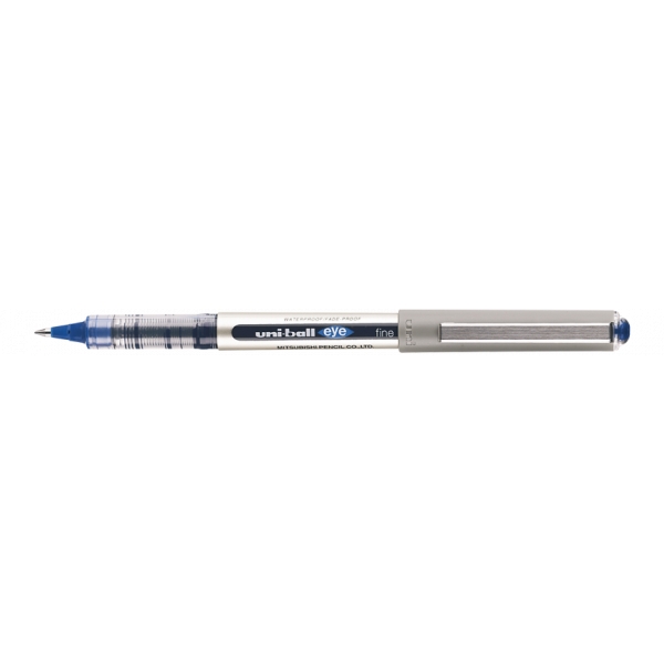 Lot de 3 stylos roller bleu Uni Ball EYE pointe fine 0,7mm - Photo n°2