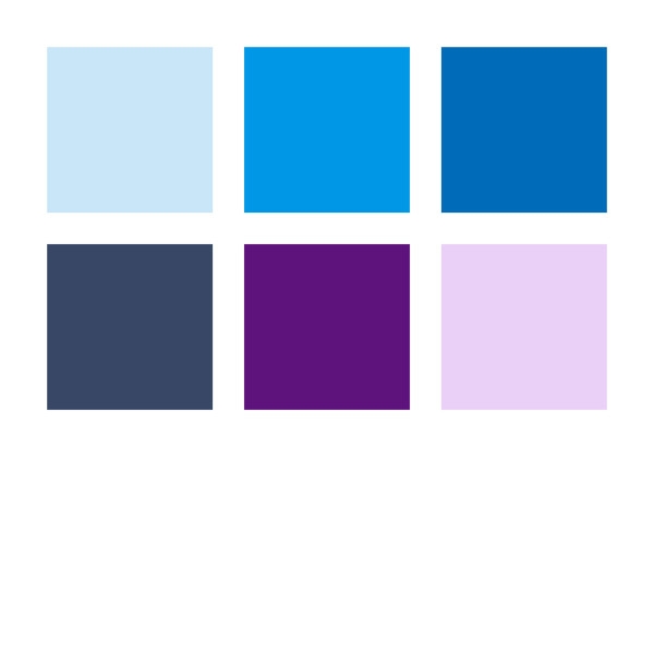6 feutres - Pointe pinceau - Staedtler - Pigment Arts Pen - Assortis bleu et violet - Photo n°4