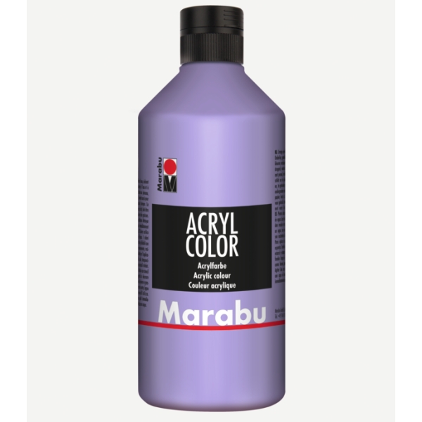 MARABU - Peinture acrylique Acryl Color, 500 ml - Lavande - Photo n°1