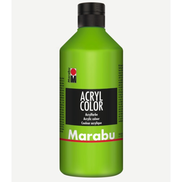 MARABU - Peinture acrylique Acryl Color, 500 ml - Vert feuille - Photo n°1