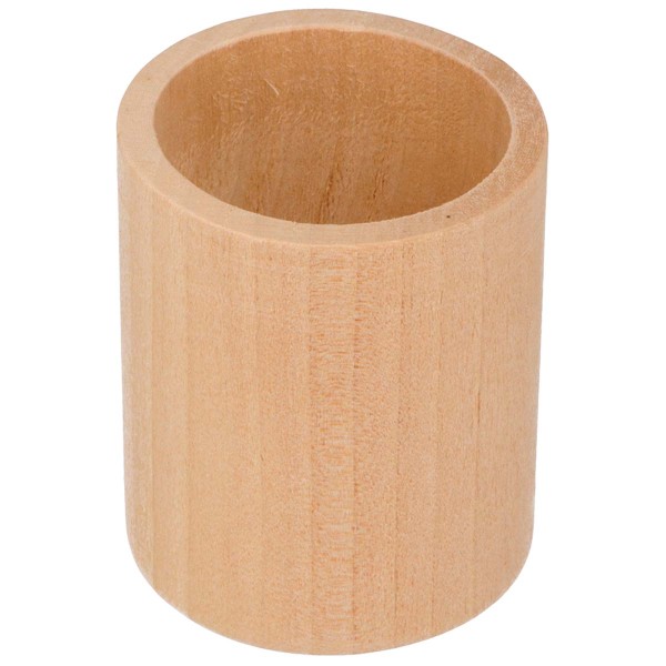Coquetiers en bois - Cylindrique - 5,8 cm - 6 pcs - Photo n°1