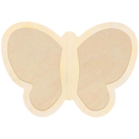 Kit mosaïque - Papillon - Multicolore - 12,5 x 17,5 cm