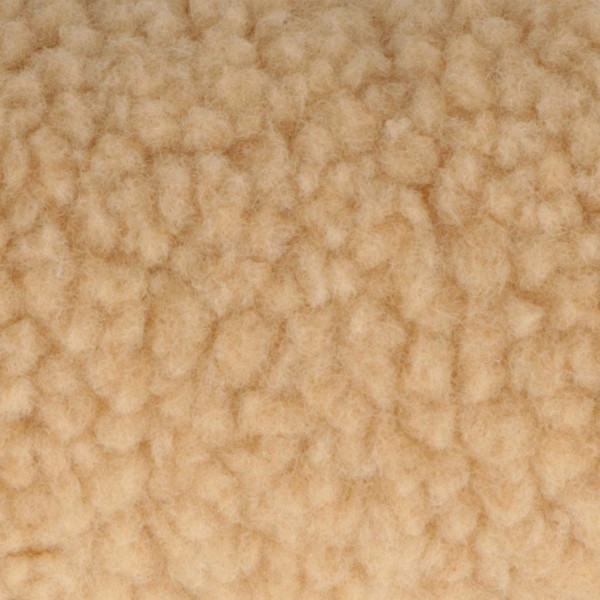 Rouleau de tissu - Effet laine de mouton - Gingembre - 30 cm x 1 m - 270 g/m² - Photo n°2
