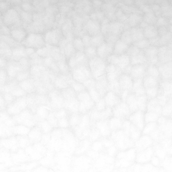 Rouleau de tissu - Effet laine de mouton - Blanc - 30 cm x 1 m - 270 g/m² - Photo n°5