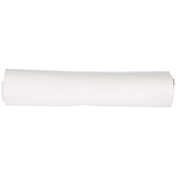 Rouleau de velours côtelé - Blanc - 30 cm x 1 m - 200 g/m² - Photo n°1