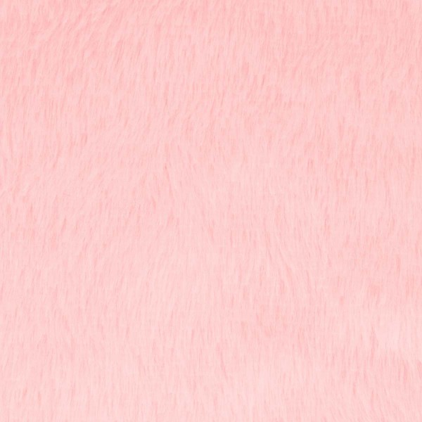 Rouleau de tissu - Fausse fourrure - Lapin - Rose - 30 cm x 1 m - 270 g/m² - Photo n°4