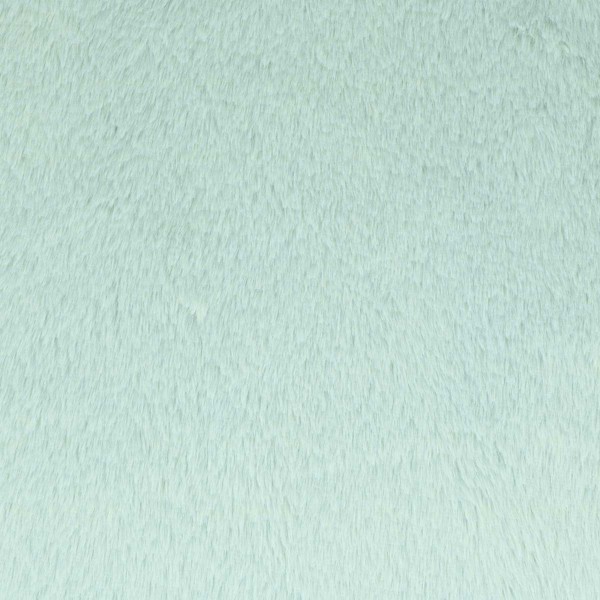 Rouleau de tissu - Fausse fourrure - Lapin - Turquoise clair - 30 cm x 1 m - 270 g/m² - Photo n°3