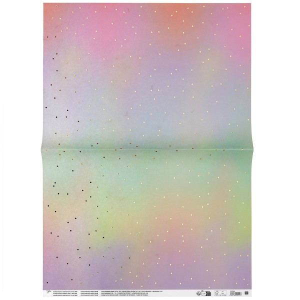Papier Paper Patch Futschikato - Spectre - Multicolore - 30 x 42 cm - 1 feuille - Photo n°1