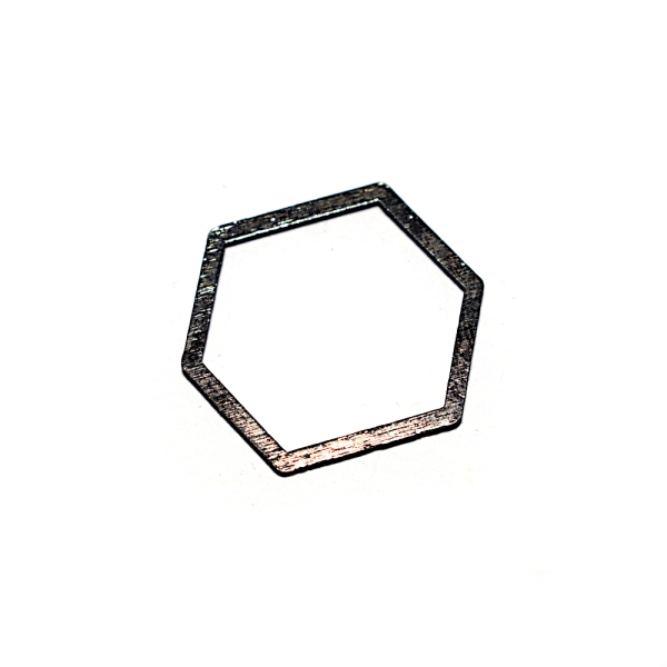 Hexagone 18x18 mm cuivre - Photo n°1
