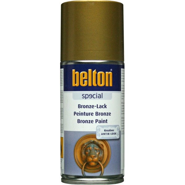 Bombe de peinture - Bronze - Décoration - Intérieur et extérieur - Belton - 150ml - Photo n°1