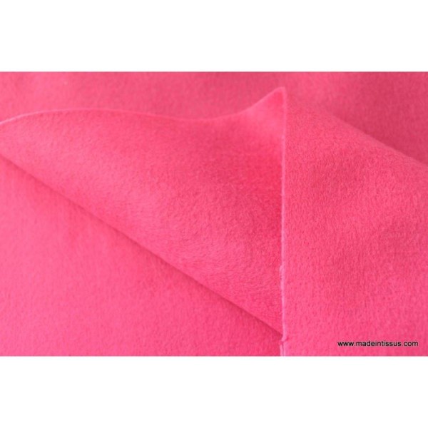 Feutrine fuchsia polyester pour loisirs créatifs .x 1m - Photo n°4