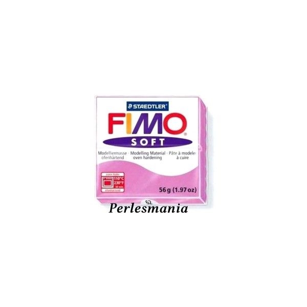 1 pain 56g pate polymère FIMO SOFT LAVANDE 8020-62 - Photo n°1