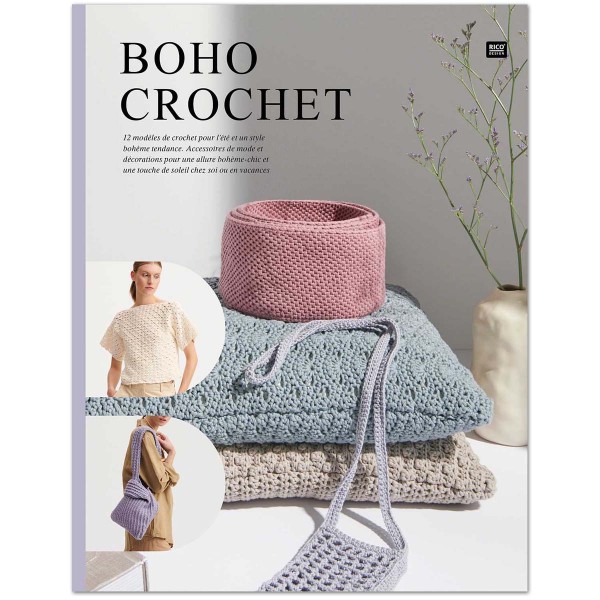 Livre Crochet Rico Design - Boho - 12 projets pour l'été - Photo n°1