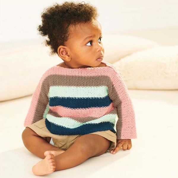 Fil à tricoter Rico Design - Baby Organic Cotton - Plusieurs coloris - 150 m - 50 g - Photo n°2