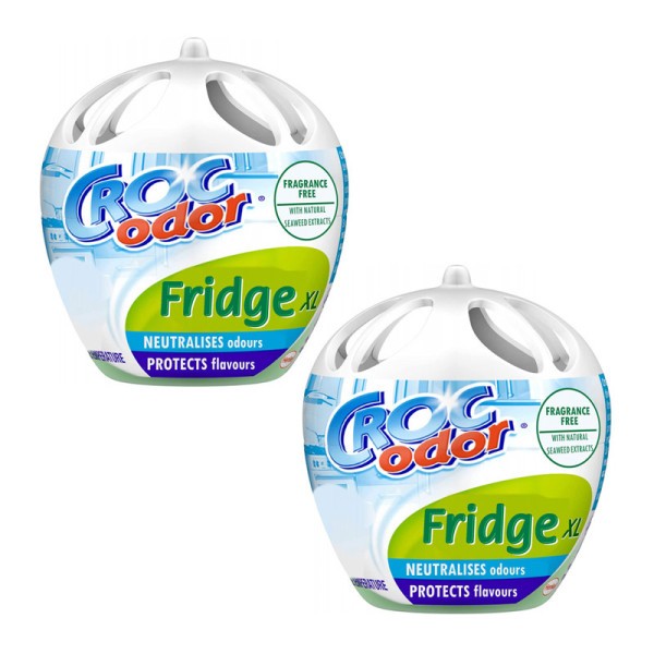 Désodorisant pour frigo - Sans odeur - Grand format XL - Croc Odor - Lot de 2 - Photo n°1