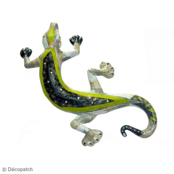 Salamandre en papier mâché 50 cm - Photo n°4