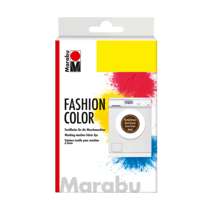MARABU - Teinture textile Fashion Color - Marron foncé - Kit teinture  vêtement - Creavea