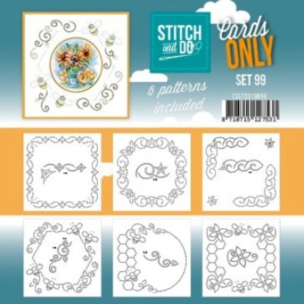 Cartes seules Broderie Stitch and do  - Set n°99 - Photo n°1