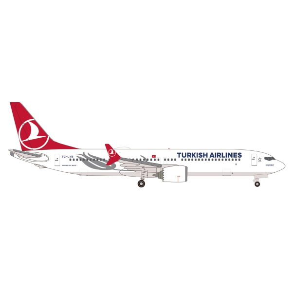Boeing 737 MAX 9 Turkish Airlines 1/500 Herpa - Photo n°1