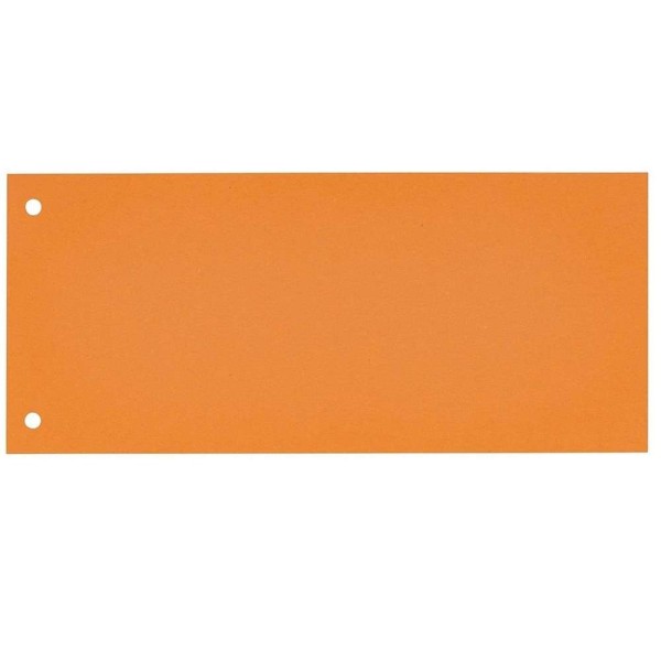 Intercalaires en carton - Pour format A4 - Orange - Oxford - Photo n°1