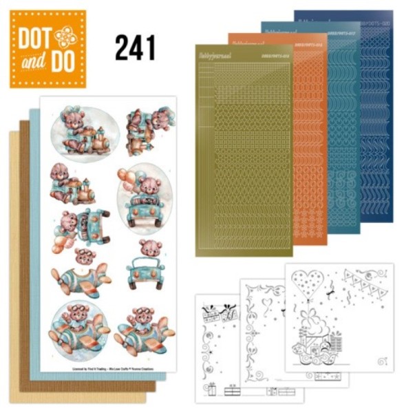 Dot and do 241 - kit Carte 3D  - Jeux Garçon - Photo n°1