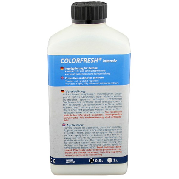 Vernis satiné pour Jesmonite - Colorfresh Intensiv - Intensificateur de couleur - 500 ml - Photo n°1