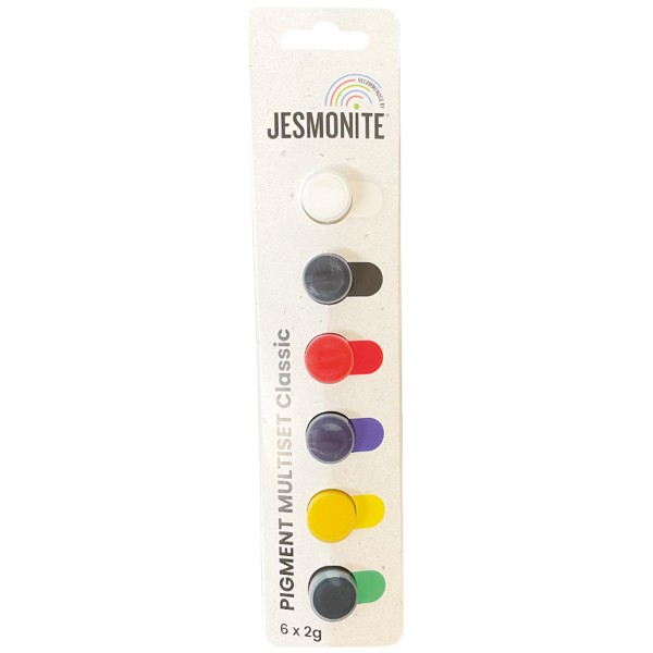 Pigments Jesmonite - Couleurs classiques - 6 x 2 g - Photo n°1