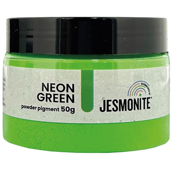 Pigment Jesmonite en poudre - Fluo - Vert - 50 g - Photo n°1